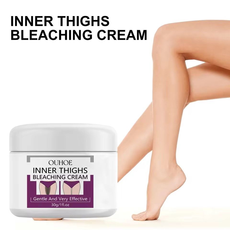Inner Thighs Lightening Cream Melanin Darkness Remover Private Parts Underarm Whitening Butt Knees Brightening Snow Bleach Cream