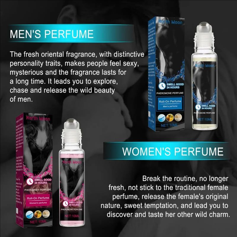 10ML Roll-on Pheromone Perfume Men Women Parfume Intimate Partner Flirting Seduction Erotic Perfumes Sexy Fragrance Body Scent