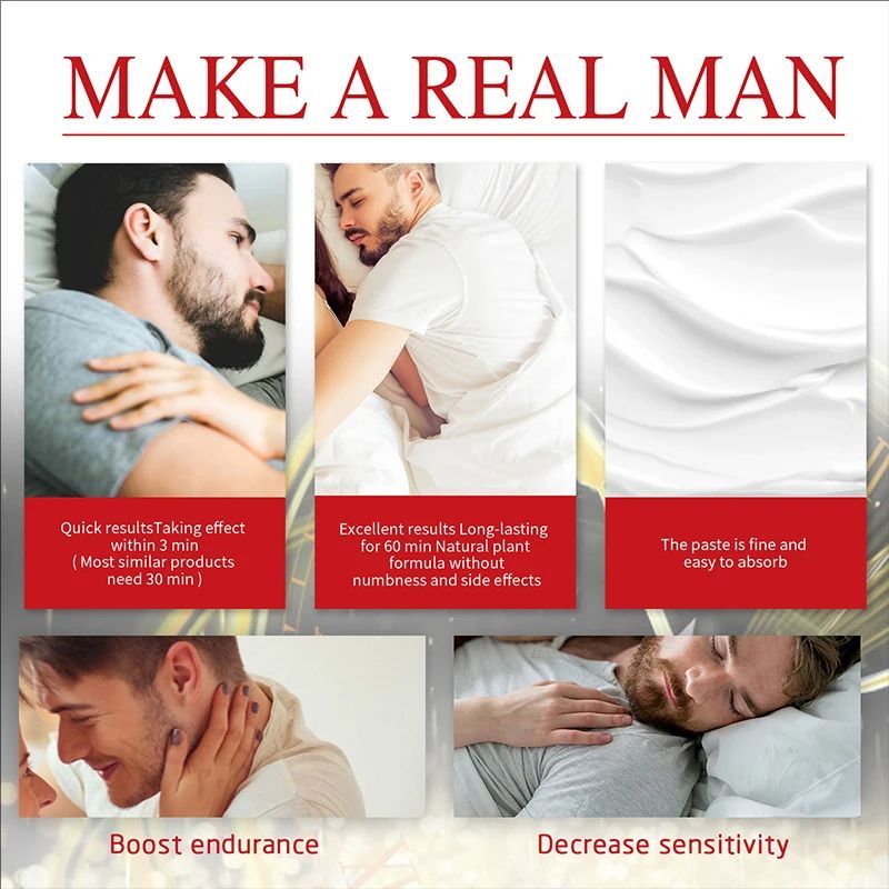 Male Penis Enlargement Gel Big Dick Thickens Stronger Repair Nourishing Cream Increases Pleasure Sexual Stamina Adult Sex Toys