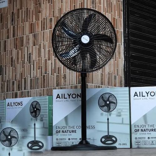 CLEARANCE OFFER AILYONS Standing Fan With Strong Blades, 18 Inch