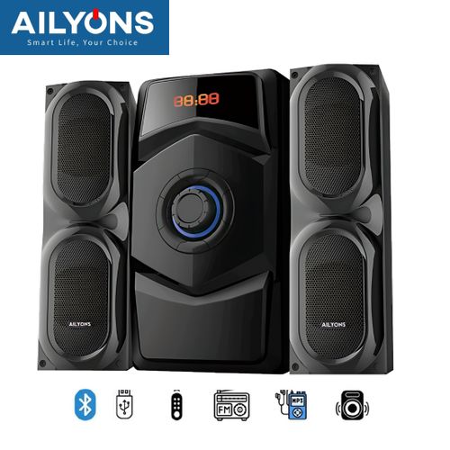 CLEARANCE OFFER AILYONS ELP2601K 2.1CH Subwoofer Home Theatre Multimedia Speaker System