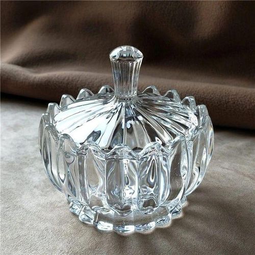 CLEARANCE OFFER GLASS Decorative candy jar/sugar dish
