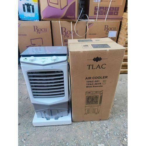 CLEARANCE OFFER TLAC 35L Air Cooler Water-Cooled Moving Air Cooler, Large Fan Strong Air With Wheels WITH REMOTE -