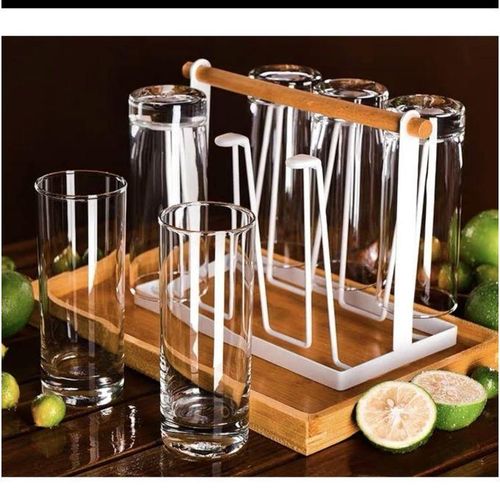 CLEARANCE OFFER 6Pcs Water Glass Tumblers Set Long Glasses