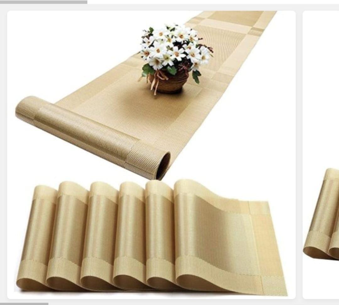 table mat 6pcs Insulation Table Mat Manufacturer Sells to Nordic Table Mat Kitchen & Dining Room Appliances Long Tableware
