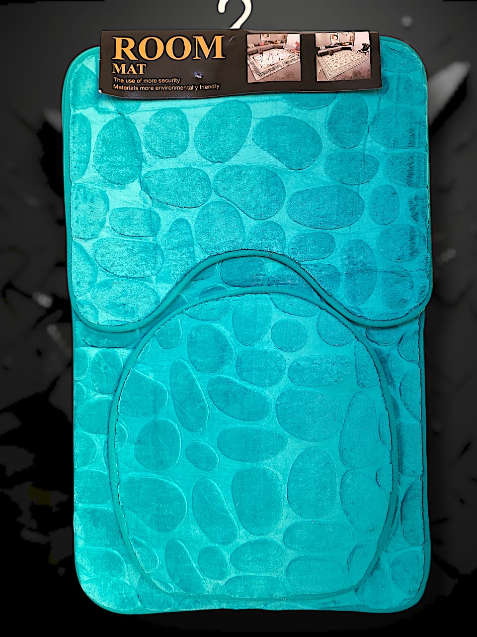 TOILET SET 3pc designer toilet set