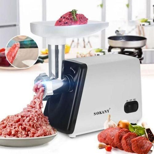 CLEARANCE OFFER Sokany Meat Grinder, 2500W Max Stainless Steel Meat Grinder Electric