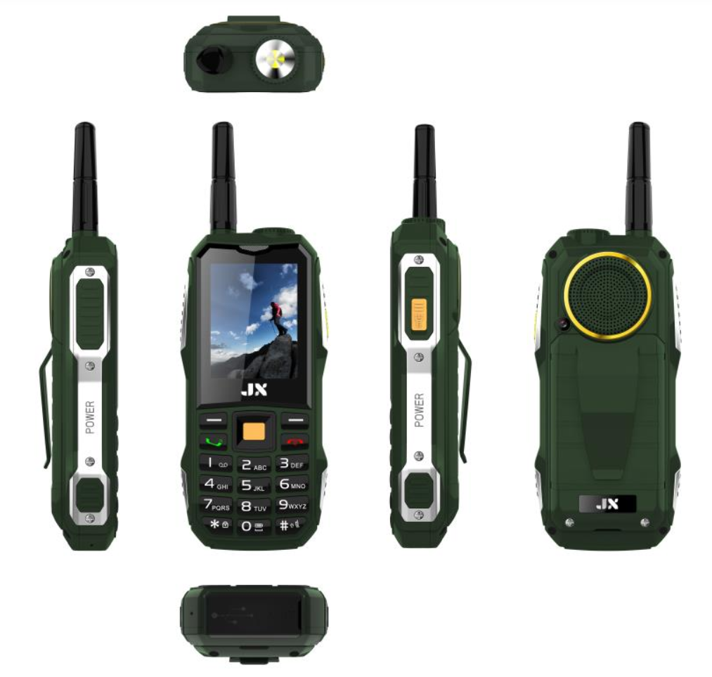 Best !! JX S500 2.4 inch Display Bluetooth,Power Bank, Big speaker, FM/ MP3/MP4/Strong torch Cell * Feature Phone
