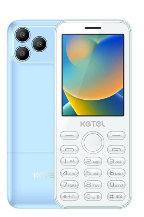 KGTEL RAINBOW 10  2500 mAh Inbuilt Battery 64MB Storage 2.8 inches  4 Sim Slim And Stylish Cell Phone