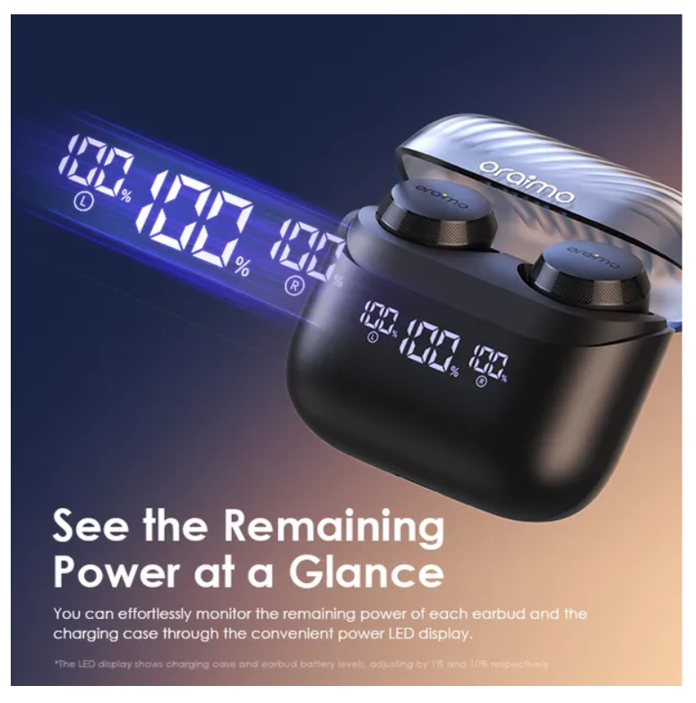 oraimo AirBuds 4 ENC True Wireless Earbuds