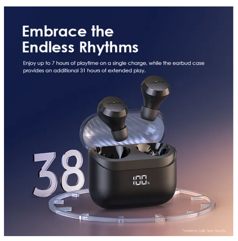 oraimo AirBuds 4 ENC True Wireless Earbuds