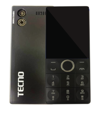 TECNO T353 3000mAh Big Battery with TYPE C Charger  2.0 Large Screen Dual SIM FM Radio Cell Phone