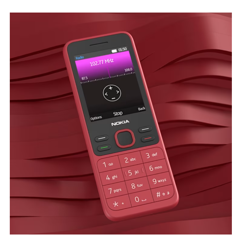 okia 150 Dual SIM Premium Keypad Phone | Rear Camera, Long Lasting Battery Life, Wireless FM Radio & MP3 Player