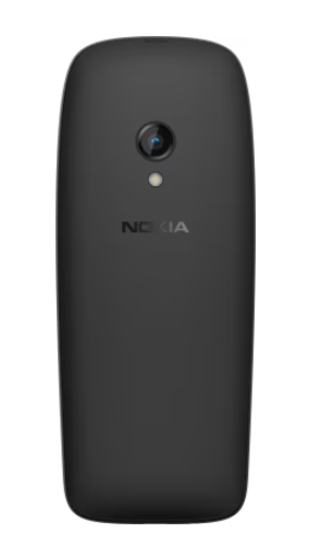 Nokia 6310 Dual SIM Keypad Phone with a 2.8” screen, Wireless FM Radio and Rear Camera with Flash | Blach