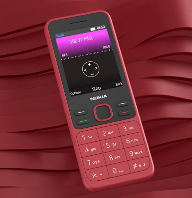 okia 150 Dual SIM Premium Keypad Phone | Rear Camera, Long Lasting Battery Life, Wireless FM Radio & MP3 Player