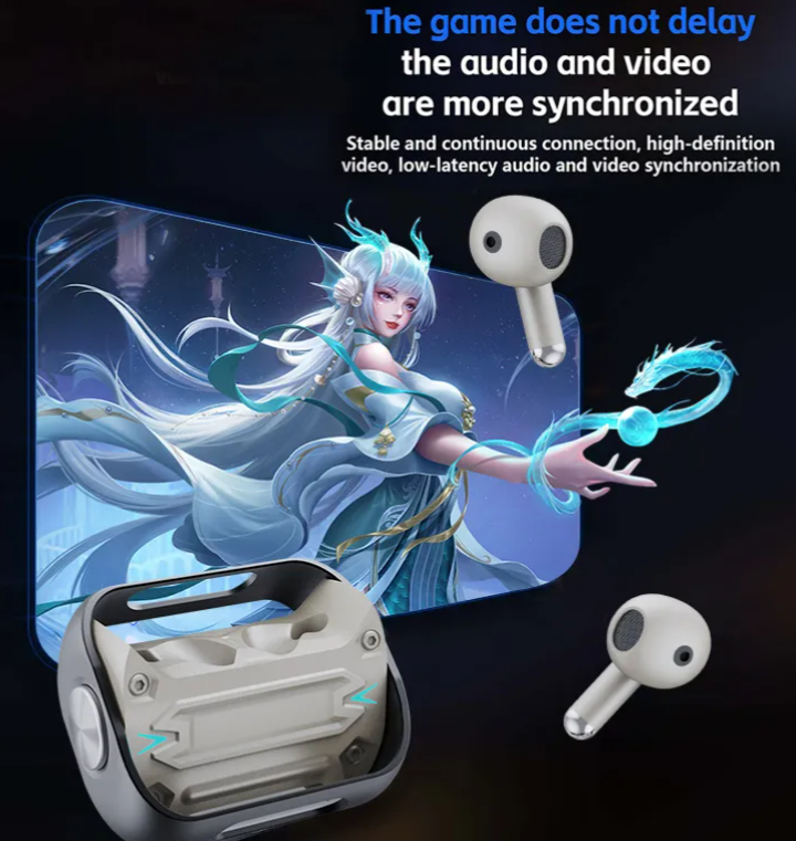 Amaya Freebuds Top True Wireless Earbuds TK01 with active noise cancellation, 5.3 Bluetooth version & 1 year Warranty