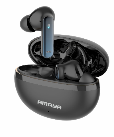 Amaya ATW-ANC08 Wireless Sports Earbuds  with Active & Environmental Noise Cancellation – 20 Hours Play Time Bluetooth Earphone with 1 Year Warranty