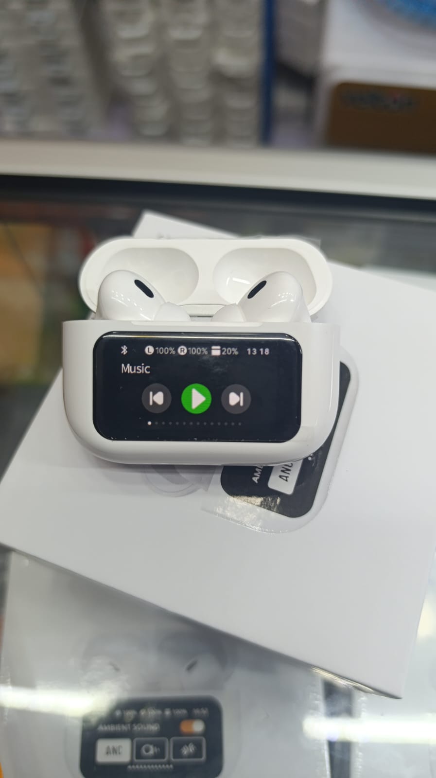 Amaya Z50 Touch Screen Earbuds Bluetooth 5.4 with ANC / ENC Noise reduction/ HD sound in calls Earbuds Wireless Bluetooth Earphones
