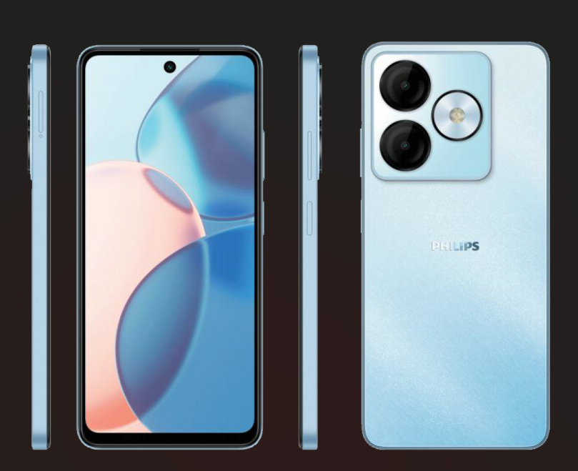 Philips Essence 20 256GB or 128GB 16GB(8+8)GB or 8GB(4+4)GB 6.56"HD+ Punch Hole 50MP Camera Dual SIM 4G Android 13  Smartphone