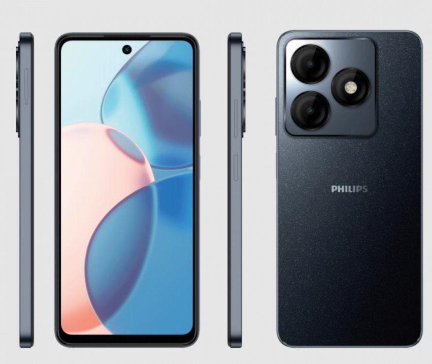 Philips Essence 20 256GB or 128GB 16GB(8+8)GB or 8GB(4+4)GB 6.56"HD+ Punch Hole 50MP Camera Dual SIM 4G Android 13  Smartphone