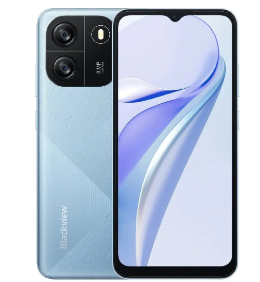 Blackview Wave 6C Smartphone 4(2+2)GB RAM+32GB ROM 6.5 Inches HD+IPS (Dual SIM), 5100mAh Face unlock Android 13 Smartphone