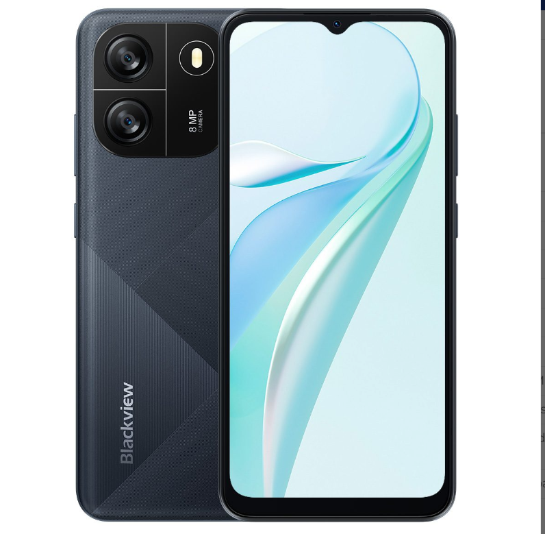 Blackview Wave 6C Smartphone 4(2+2)GB RAM+32GB ROM 6.5 Inches HD+IPS (Dual SIM), 5100mAh Face unlock Android 13 Smartphone