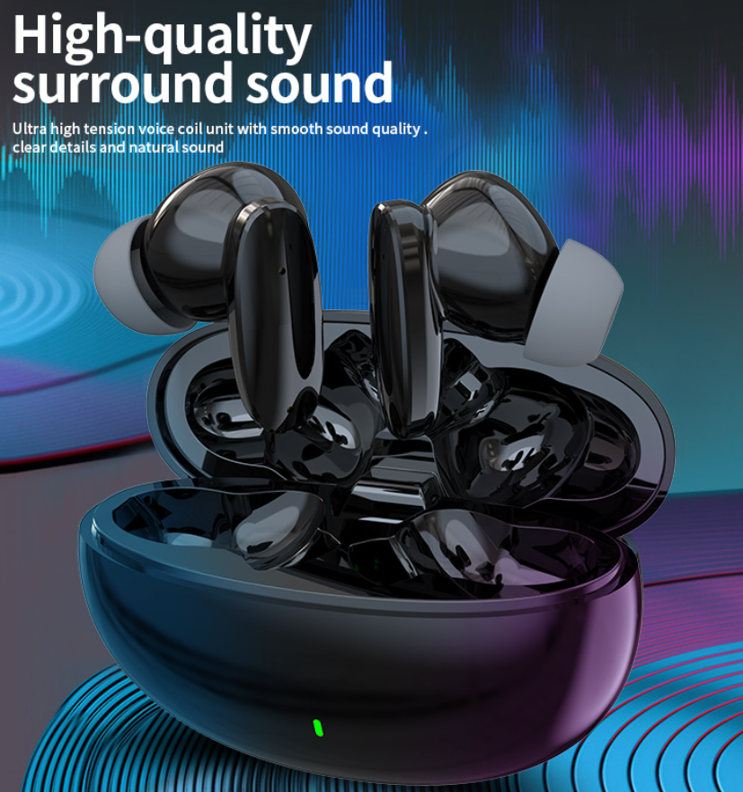 Amaya TK05 Wireless Sports Earbuds 5.3 Bluetooth - 20 Hours Play Time