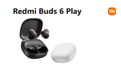 Redmi Buds 6 Play with 36 hours playtime AI Noise Reduction for calls IPX4 Water resistance google fast pair Earbuds