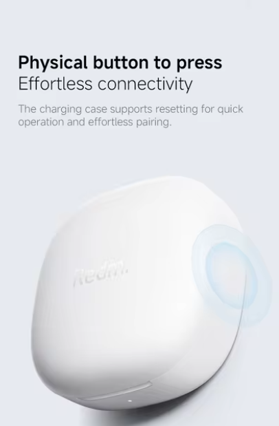 Redmi Buds 6 Play with 36 hours playtime AI Noise Reduction for calls IPX4 Water resistance google fast pair Earbuds