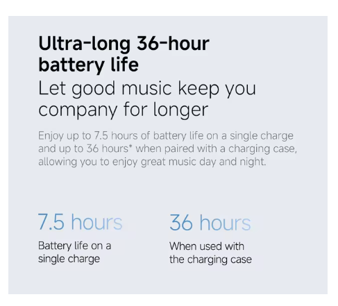 Redmi Buds 6 Play with 36 hours playtime AI Noise Reduction for calls IPX4 Water resistance google fast pair Earbuds
