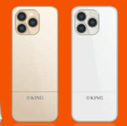 Oking A14 Pro With 4 SIM Cards Slot iPhone Design. 2300mAh Inbuilt Battery feature phones