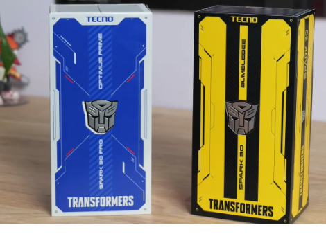 Tecno Spark 30 Transformers Special Edition 256GB OR 128GB 8GB RAM 64MP Camera 5000mAh Battery G91 Processor Dual Sim 4G Androind 14 Smart Mobile Phone