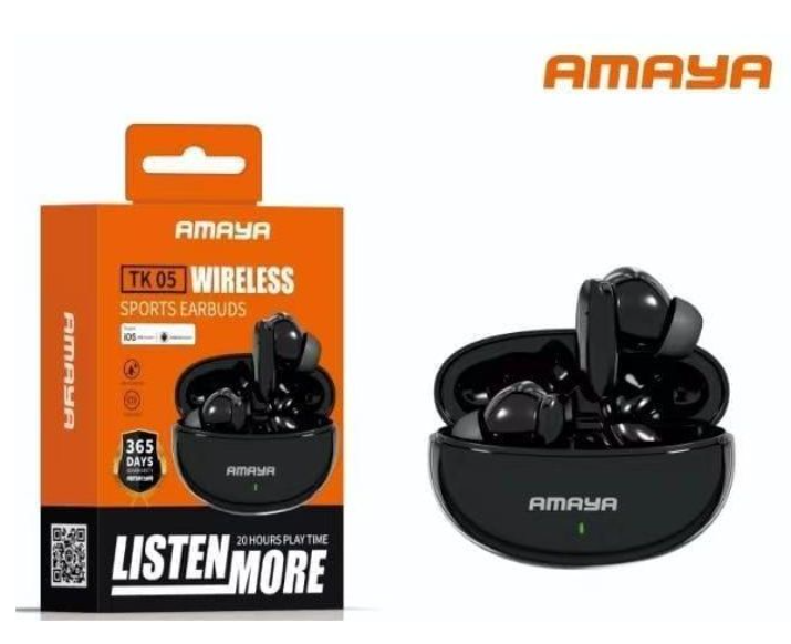 Amaya TK 05 20 Hours Playtime Wireless Sports Earbuds