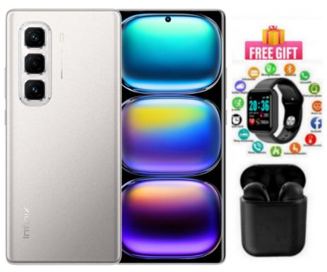 Offer Infinix Hot 50 Pro Plus + Curved AMOLED 256GB+8GB RAM Upto 16GB RAM 6.78" Dual SIM 50MP Camera IP54 dust and splash resistant Fingerprint under display 5000mAh Smart Phones + GIFTS