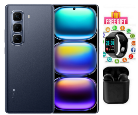 Offer Infinix Hot 50 Pro Plus + Curved AMOLED 256GB+8GB RAM Upto 16GB RAM 6.78" Dual SIM 50MP Camera IP54 dust and splash resistant Fingerprint under display 5000mAh Smart Phones + GIFTS