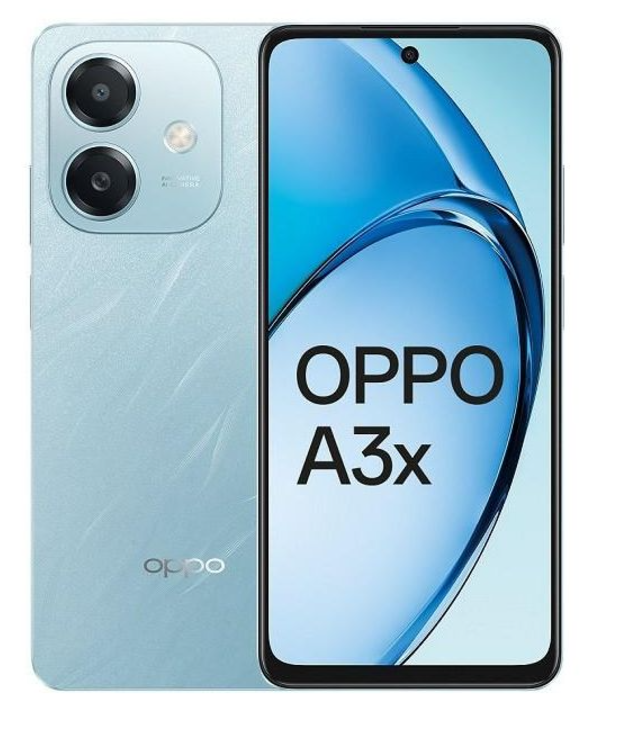 Oppo A3x 6.67-inch' 128GB or 64GB ROM 4GB RAM" Battery: 5100mAh"Dual SIM+SMARTWATCH + EARPODS. Android Smart Phone