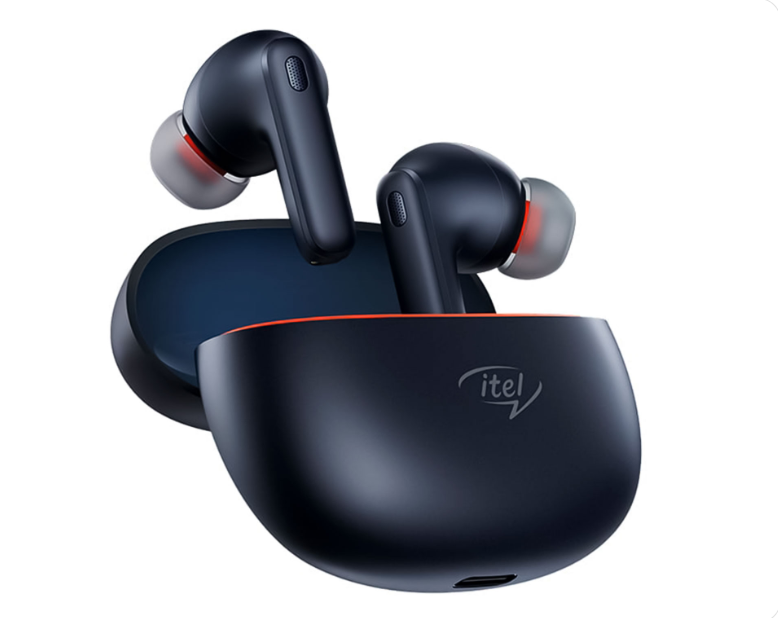 Itel TWS BudsAce Earbuds/pods Ace ENC Bass 35 Hours Bluetooth Wireless Earphones