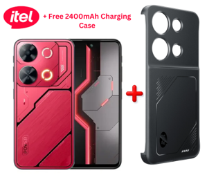 [25 Months Warranty+Free Charging Case] Itel P65 128GB + 8(4+4)GB RAM 6.7" Screen 120Hz 4G Dual SIM Brand New Phone 5000mAh +2400mAh  Battery 18W Charging 50MP Camera Side Fingerprint Android 14 NFC