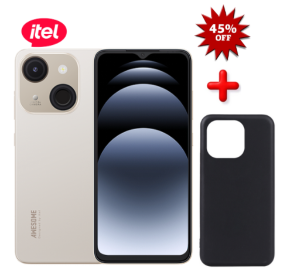 NEW itel A06 6.56'' Water-drop HD Display 32GB ROM+4GB(2+2)GB RAM 4000mAh Battery Type-C Android™ 14（Go edition) Android 14 Smart Phone