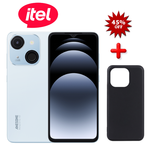NEW itel A06 6.56'' Water-drop HD Display 32GB ROM+4GB(2+2)GB RAM 4000mAh Battery Type-C Android™ 14（Go edition) Android 14 Smart Phone