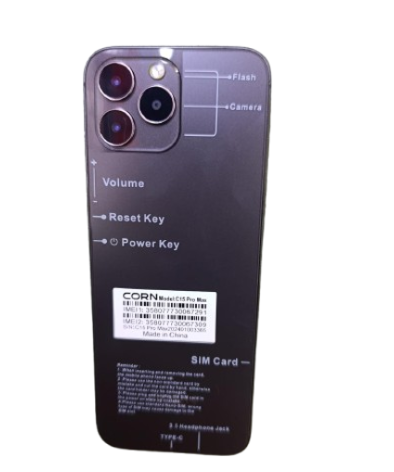 New CORN C15 PRO MAX Full Button Touch, TYPE C Charger 64MB RAM + 64GB  ROM 2.8 HD Screen 2500mAh Built-in Battery  Feature Phones