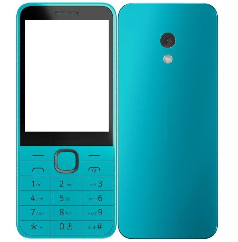 Nokia 235 4G  128MB + 64MB Dual-SIM  Fm radio Factory Unlocked SIM Free Kababe Featured  Phone