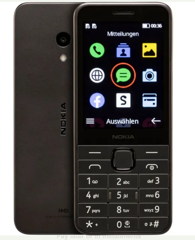 Nokia 235 4G  128MB + 64MB Dual-SIM  Fm radio Factory Unlocked SIM Free Kababe Featured  Phone