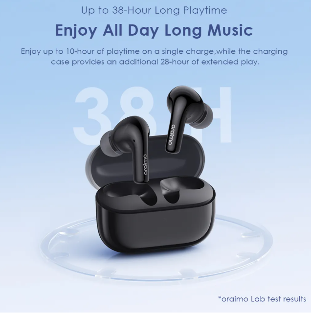 oraimo SpaceBuds Z ANC True Wireless Earphones with Spatial Audio Oraimo Bluetooth Earphones