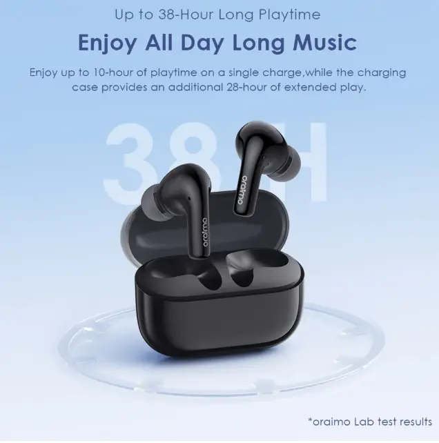 oraimo SpaceBuds Z ANC True Wireless Earphones with Spatial Audio Oraimo Bluetooth Earphones