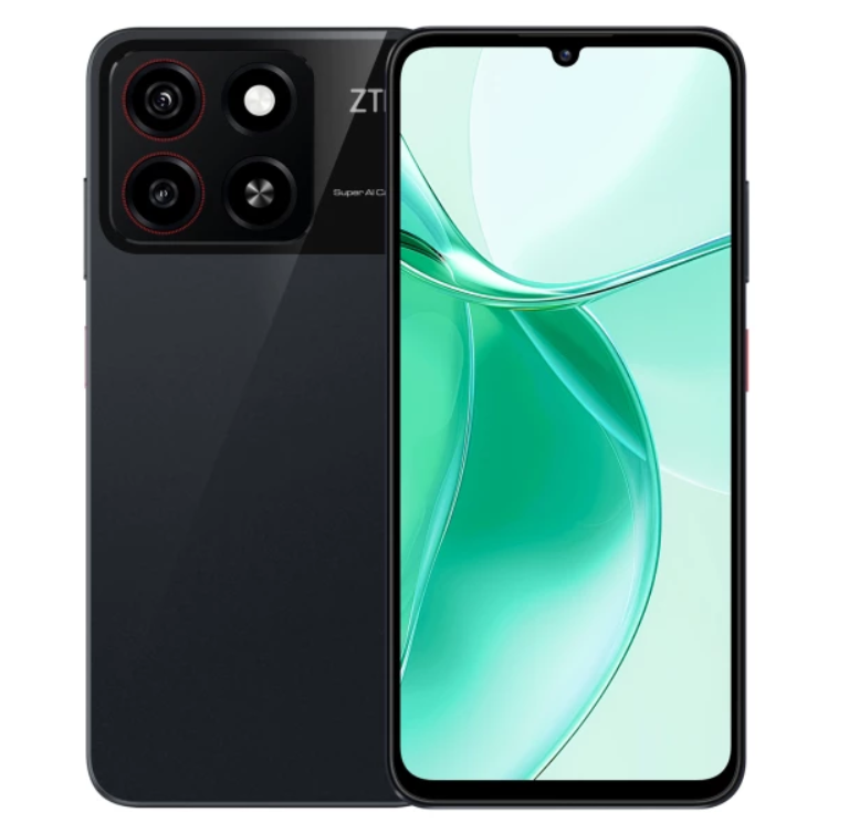 ZTE Nubia Blade A35 6.75 HD+ with 90Hz ” 5000mAh 12GB RAM 64GB ROM Dual SIM 4G Android Smart Phones + free Watch And Wireless Bluetooth Earphones