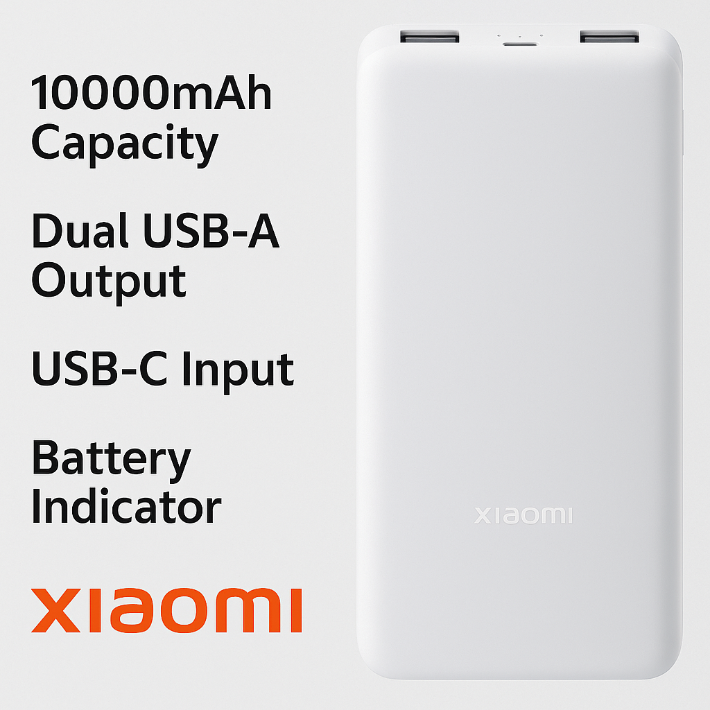 Xiaomi Power Bank 10000mAh 22.5W Lite two-way fast charging With Smart charging controller Powerbank