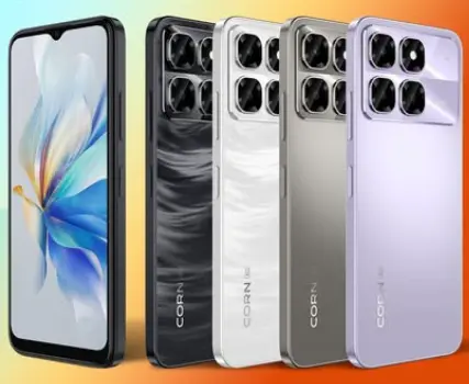 Corn play 25 pro 4G 64GB + 12GB(4+8)GB  Dual SIM 4G 6.6”HD+Waterdrop Screen 5000mAh 8MP Rear 13MP Android 14.0 Smart Phones
