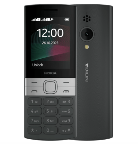 Original Nokia 150 (2023) 0.3MP FM radio 2.4" Dual SIM 1400mAh  Mobile Phone Featured Phones