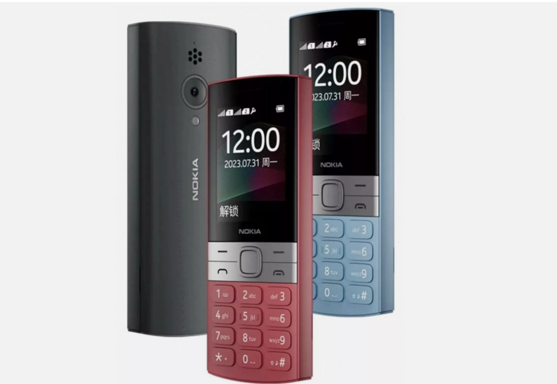 Original Nokia 150 (2023) 0.3MP FM radio 2.4" Dual SIM 1400mAh  Mobile Phone Featured Phones